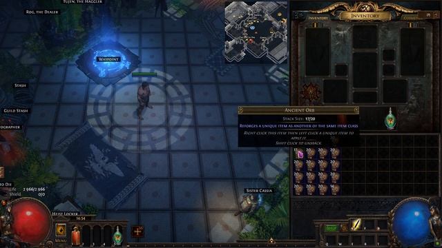 POE Mageblood 50 Ancient Orbs