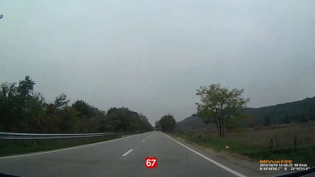 Romania: DN67 Motru - Drobeta Turnu Severin смотреть онлайн