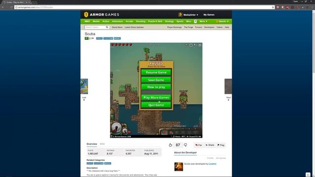 Scuba Speedrun in 3 Seconds (in-game time) + Explanation смотреть онлайн