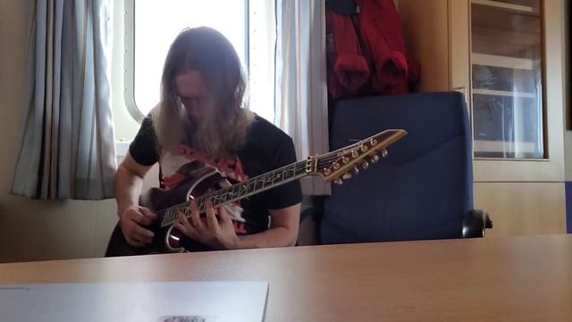 Metallica - Disposable Heroes (Guitar solo cover) смотреть онлайн