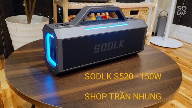 LOA BLUETOOTH SODLK S520 - 150W ( CHÍNH HÃNG) смотреть онлайн