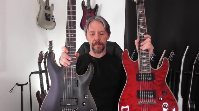 Schecter duel : Demon 7 vs Omen Extreme 7 смотреть онлайн