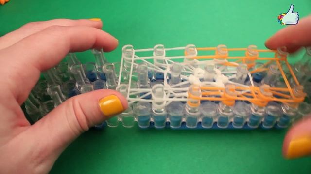 "Лисичка" - 3D фигурка из резиночек. Видеоурок #84 смотреть онлайн