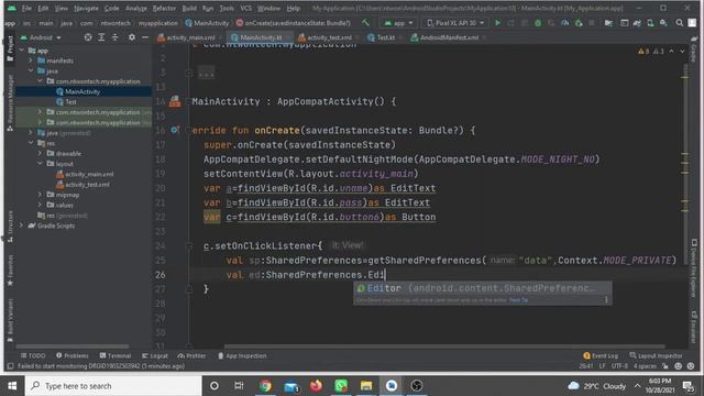 Sharedpreferences in Android kotlin |Malayalam смотреть онлайн