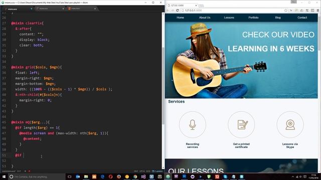 SASS Tutorial #12 - If Statements смотреть онлайн