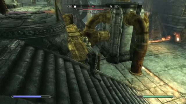 SKYRIM Lower Ice Caves Falmer Camps How To Beat GamePlay Commentary + Turtorial смотреть онлайн