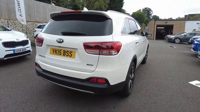 2015 Kia Sorento 2.2 CRDi KX-3 in White смотреть онлайн