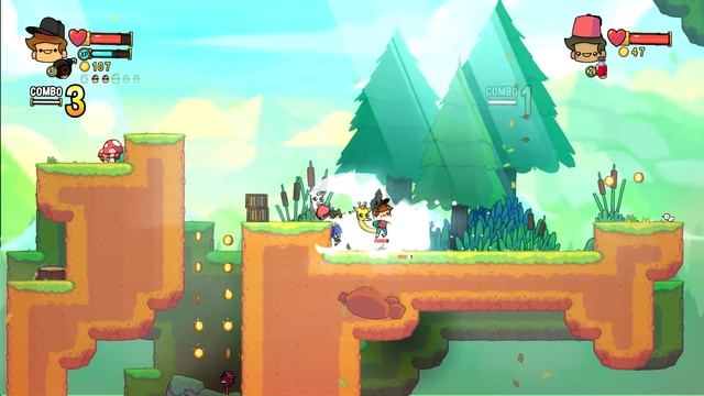 The Adventure Pals Part 1 BIRTHDAY GIRAFFE (Nintendo Switch) Co-Op Walkthrough смотреть онлайн