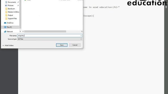 #azadeducation controller and scope angular js tutorial part 4 in hindi || Full beginners Course смотреть онлайн