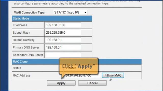 Procedure on how to set up Static connection in an Indoor High Power Wireless N 3G Router WR NET 00 смотреть онлайн