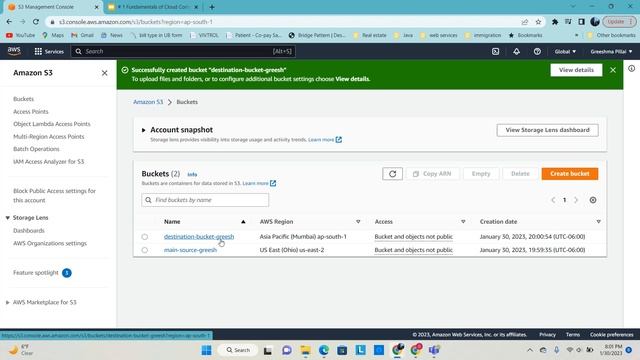 #AWS S3 Cross Region Replication | Ekascloud | English смотреть онлайн