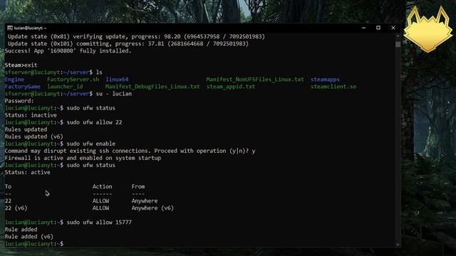 Satisfactory Server Setup Tutorial | Linux Guide смотреть онлайн