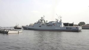 2016-07-24 - Приход фрегата "Адмирал Эссен" пр 11356 в Санкт-Петербург