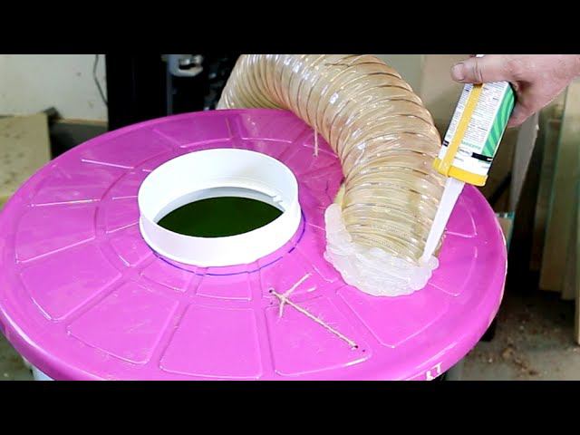 Making a simple wood chip separator / Простой сепаратор опилок смотреть онлайн