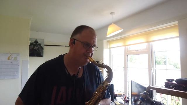 Just Learning Saxophone - Feeling Good - Legato Yanagisawa TWO20U смотреть онлайн