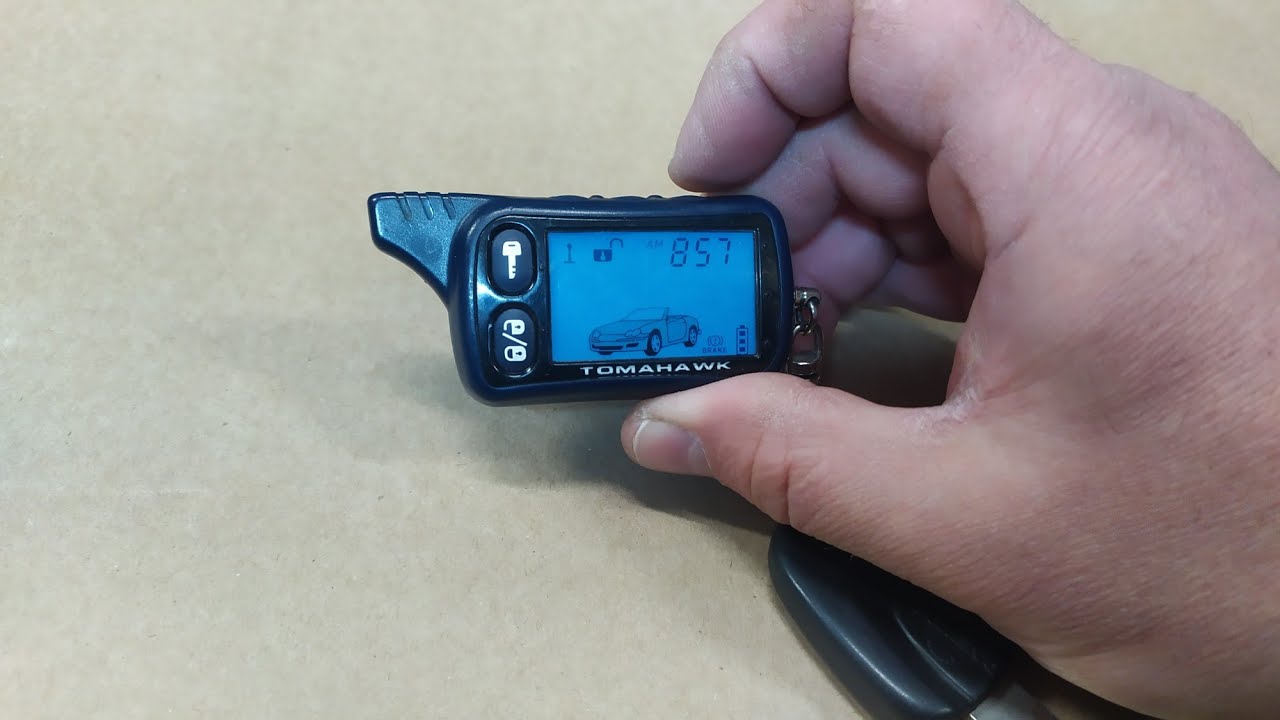 Как настроить время на сигнализации Tomahawk смотреть онлайн