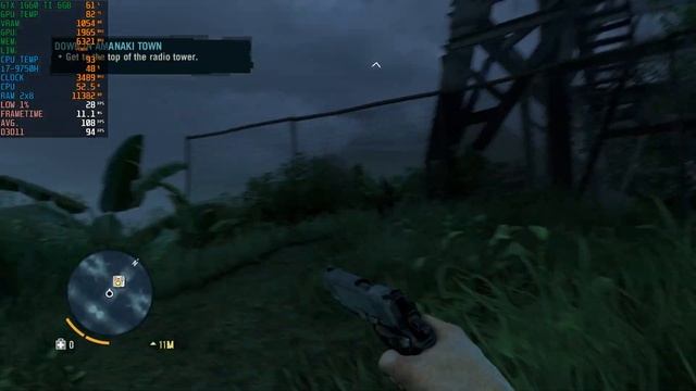 Far Cry 3 GTX 1660 Ti + i7 9750H | ULTRA graphics | Benchmark FPS test смотреть онлайн