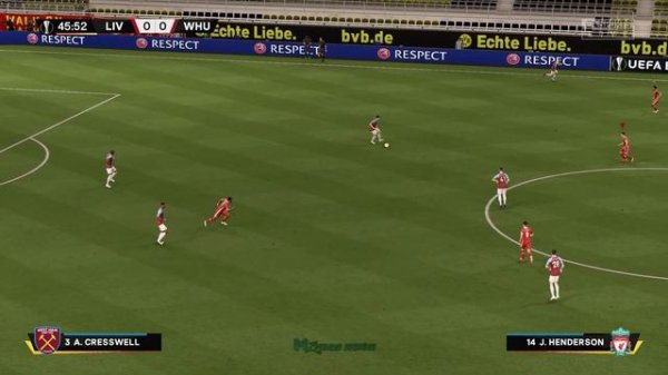 FIFA 21 - Liverpool vs West Ham United | UEFA Europa League | Gameplay & Full match