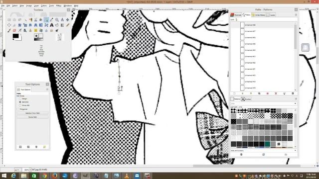 P to JK - cleaning manga using GIMP смотреть онлайн
