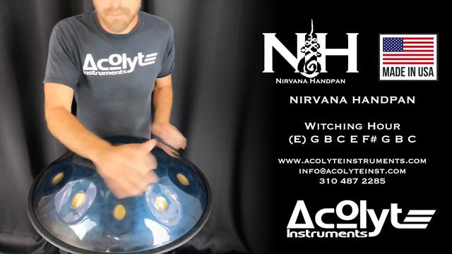 Nirvana Handpan - Witching Hour E - PC Steel смотреть онлайн