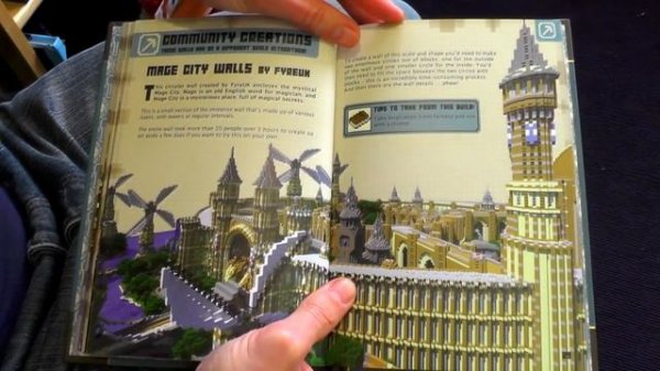 Minecraft Construction Handbook Guide Book Review