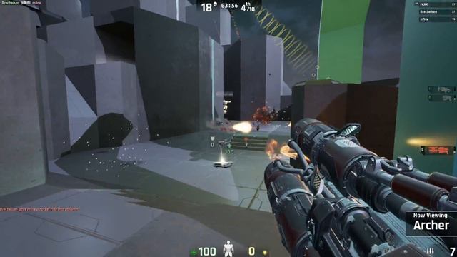 UT4 - DM-Deadfall air rocket смотреть онлайн