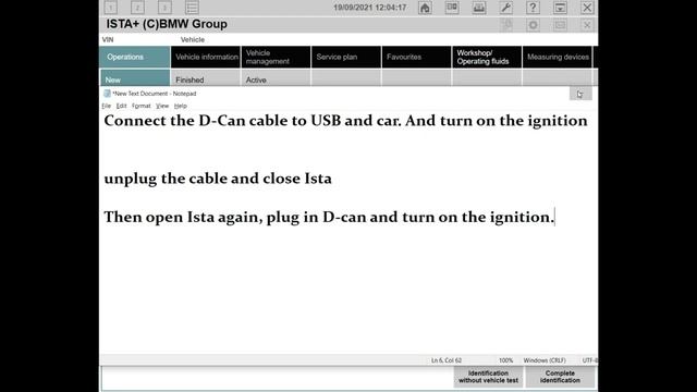 How To Corectly Set Up K+ Dcan Cabel In Order To Connect With INPA BMW / ISTA+
