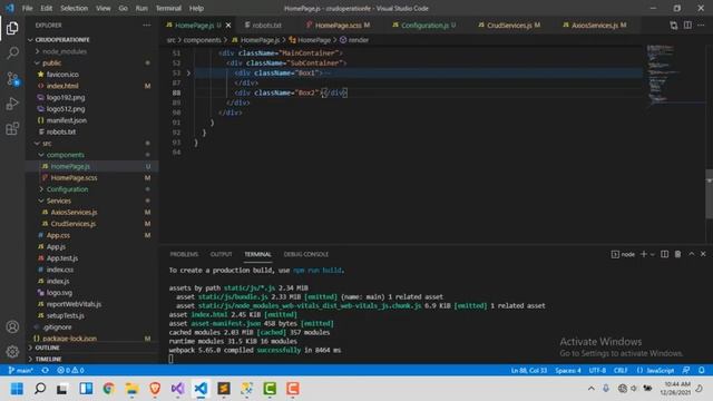 CRUD Web Application In ReactJs + .Net Core Web API + Sql Server Part-4 In Hindi. FullStack Web App смотреть онлайн