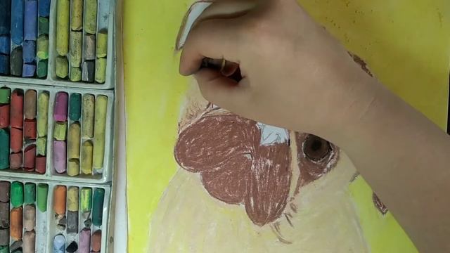 РИСУЮ МОПСА СУХОЙ ПАСТЕЛЬЮ смотреть онлайн