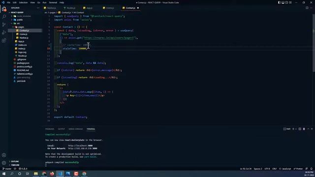 React Query Tutorial - 7 - Stale Time смотреть онлайн