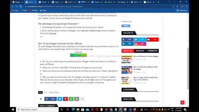 How to add Google Translate Button on your Website смотреть онлайн