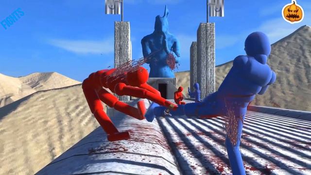 Vitali fights - NPS Wars in Overgrowth, street fighting, Active Ragdoll Physics #fights смотреть онлайн