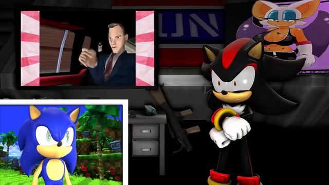 Sonic & Shadow Reacts To Sonic Adventure 2 (Hero Story) | Real-Time Fandub Games! смотреть онлайн