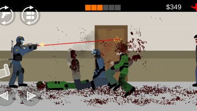 1 против орды Flat Zombies Cleanup Defense смотреть онлайн