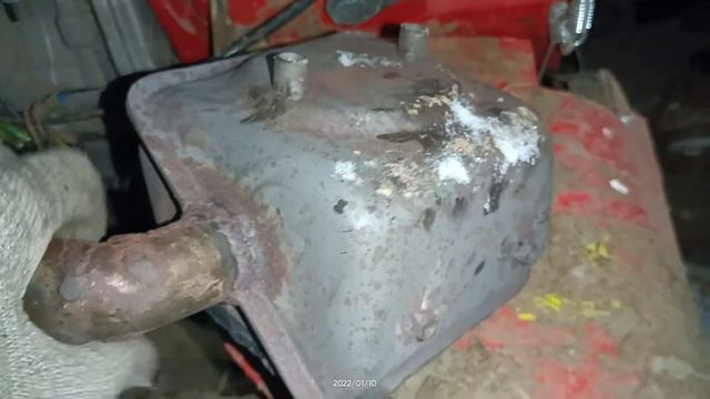 Глушитель мотоблока. Усиление. смотреть онлайн