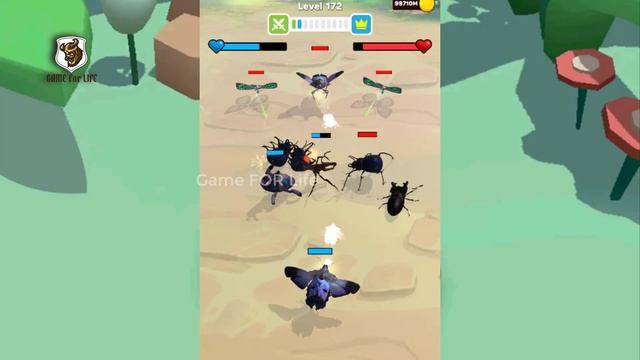 MOD-Unlimited Money- Merge Ant Insect Fusion FIghting Games - Gameplay (35) смотреть онлайн