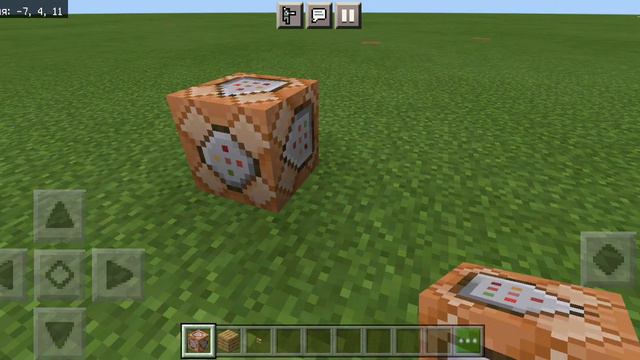 как получить командный блок и как сделать надпись на экране при помощи командного блока в Майнкрафт смотреть онлайн