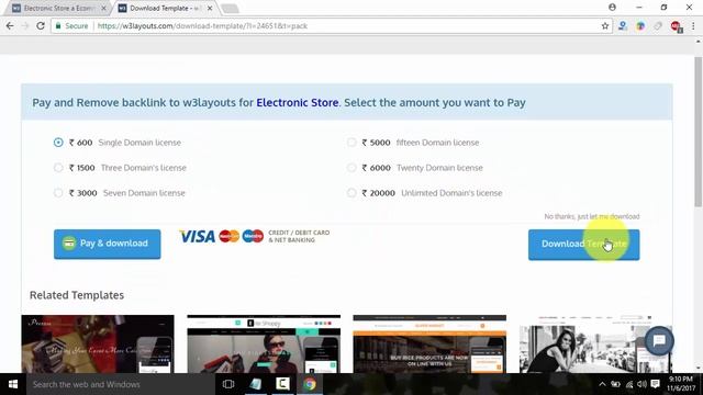 How to download free website templates and customize it in Hindi смотреть онлайн