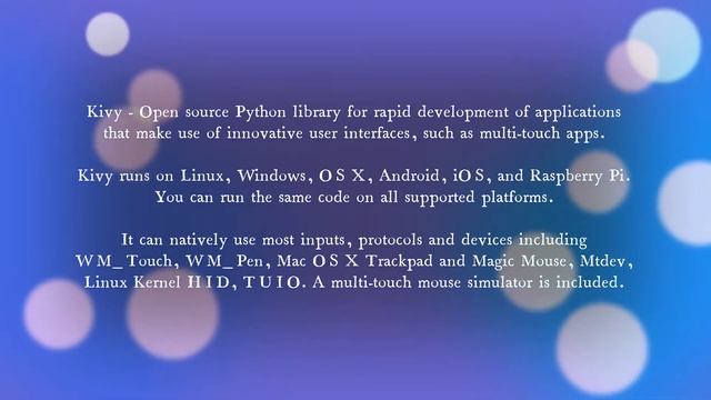 What is Kivy | Kivy library | Python смотреть онлайн
