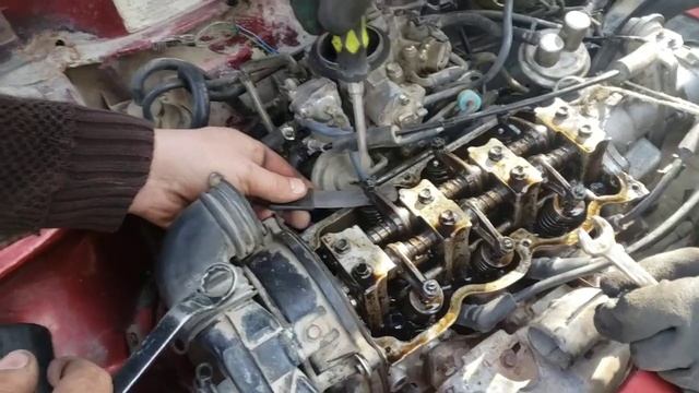 DAEWOO TIKO Тико ДЭУ Клапана регулировка  Килиш