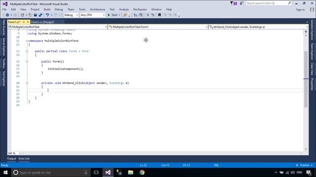 C# Tutorial - Multiple Color In RichTextBox | FoxLearn смотреть онлайн