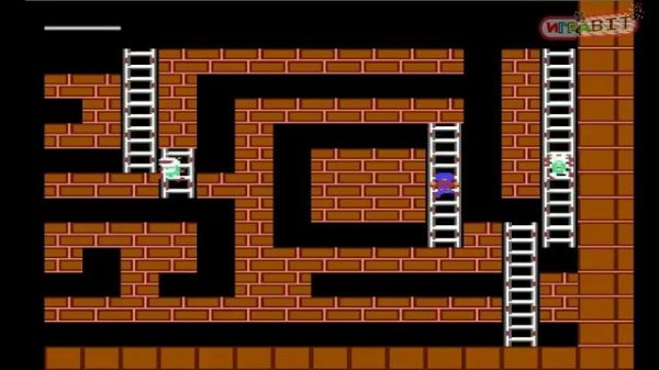 Стрим игры Lode Runner Прохождение (NES)
