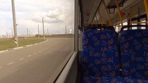 Поездка на автобусе МАЗ-103.946 (Брестмаш-343103)(458) //АР 1790-1//. Маршрут 1а. Автобус на метане