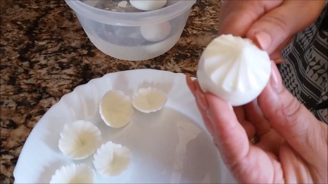 РОМАШКИ ИЗ ЯЙЦА. УКРАШЕНИЕ БЛЮД смотреть онлайн