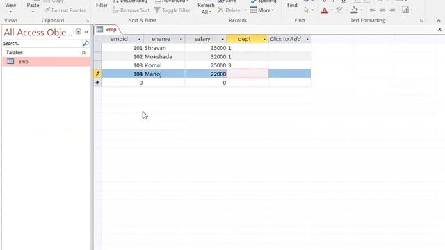 Import data from MS-Access to MS-Excel and show data Visualization. смотреть онлайн