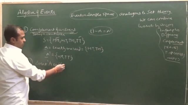 Types of Events | Probability CBSE 11 Maths NCERT Ex 16.2 intro смотреть онлайн