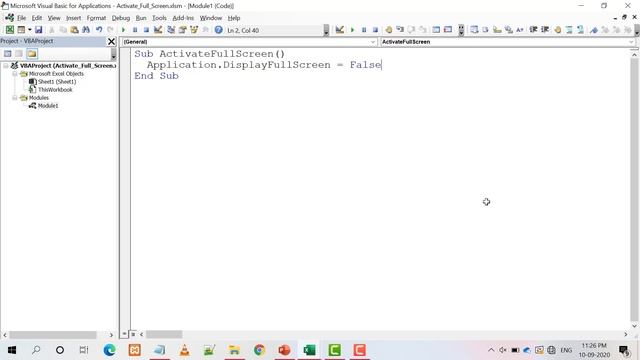 Activate Full Screen Mode in VBA | Excel VBA Tutorial in Hindi смотреть онлайн