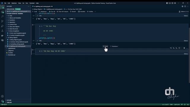 26. Splitting and Joining in Python: Uniting and Dividing Data with Versatility смотреть онлайн