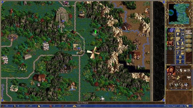 Герои Меча и Магии 3. Дыхание Смерти (SoD). Кампания Рождение Варвара. Серия №6 смотреть онлайн