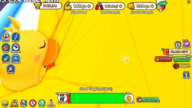 I Opened 100,000 of the BEST Pet Eggs in Arm Wrestle Simulator (Roblox) смотреть онлайн